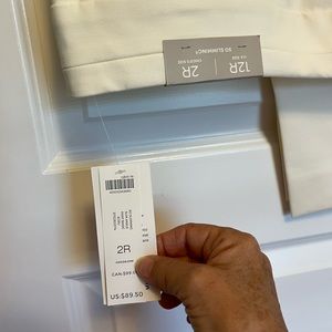 Chicos So Slimming pants, Ecru (winter white) size 2R